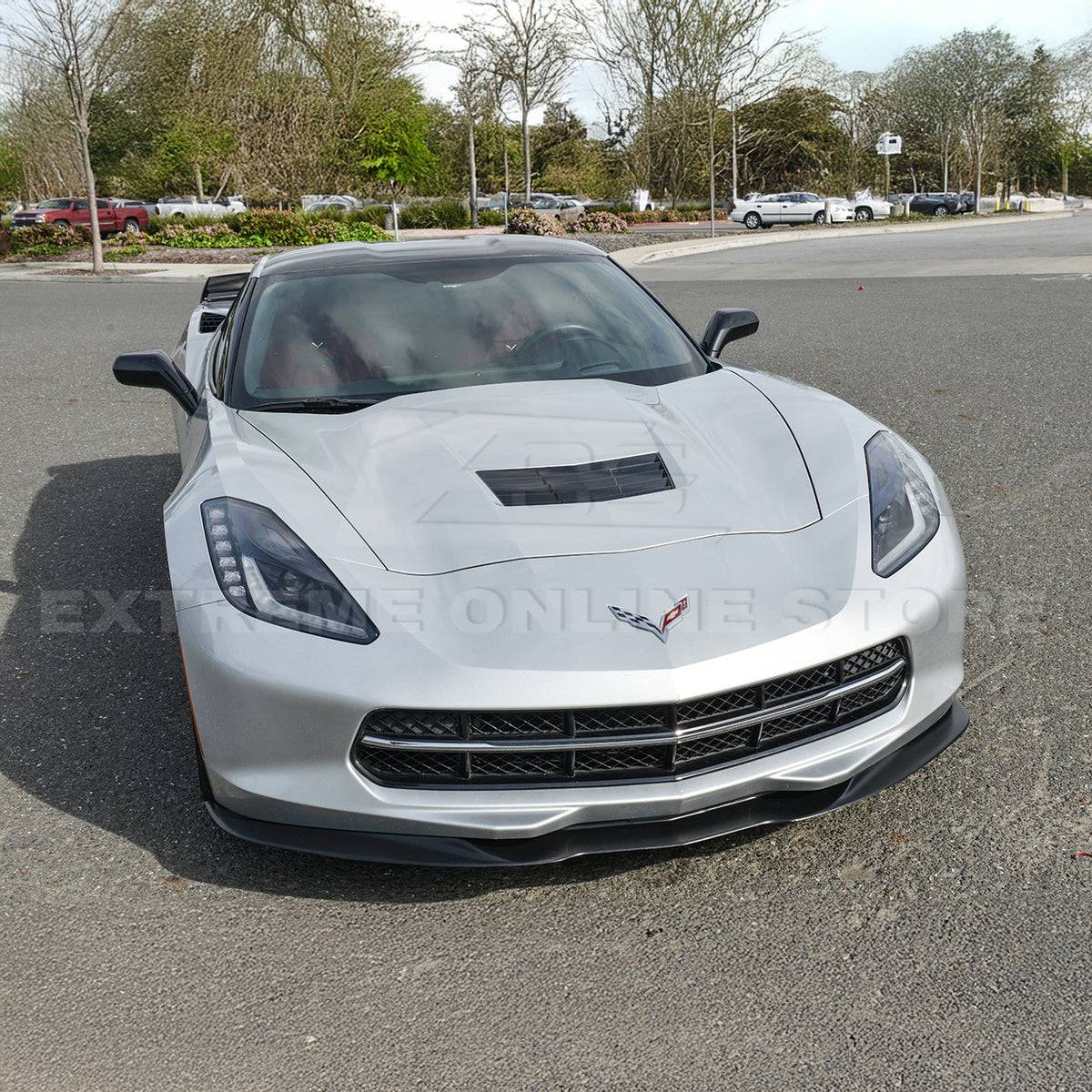 Corvette C7 Stingray EOS Preformance Package Front Splitter image 7