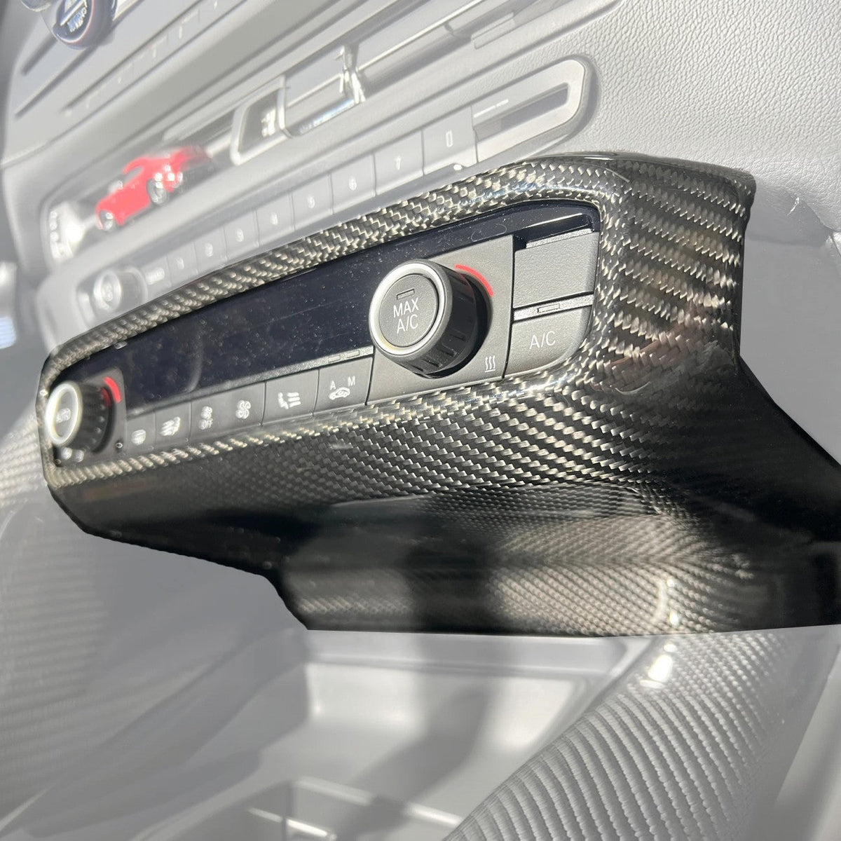 2020-Up Toyota Supra Center Console AC Switch Panel Cover image 3