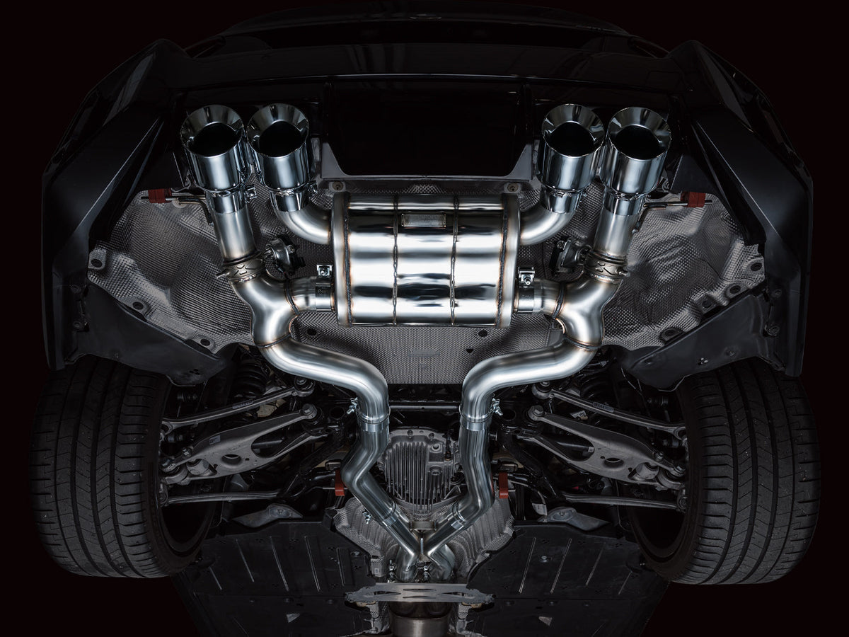AWE SwitchPath™ Exhaust for BMW G87 M2 - Chrome Silver Tips image 10