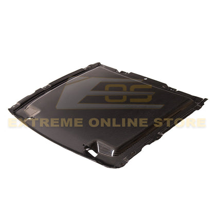 2020-23 Ford Mustang GT500 DRY Carbon Fiber Rain Tray Cover image 1