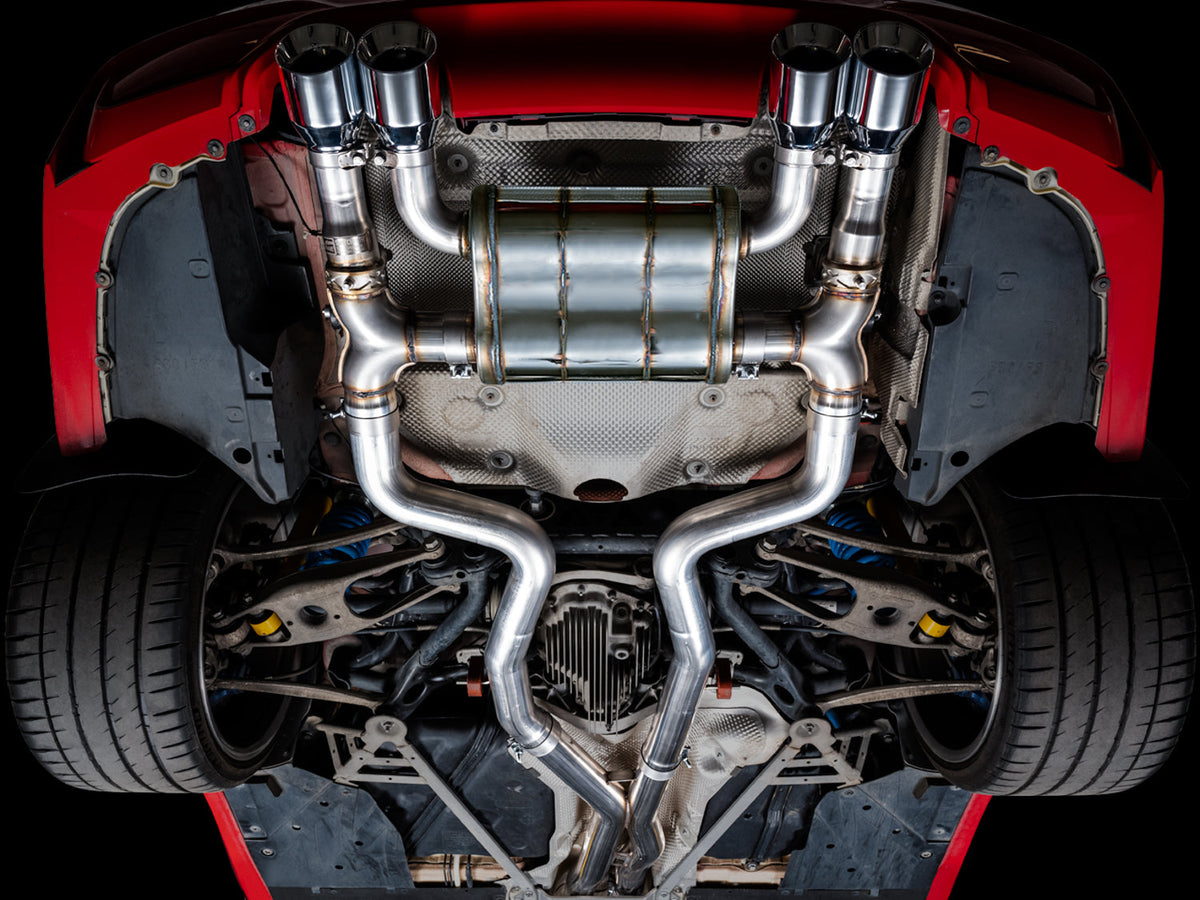 AWE SwitchPath™ Catback Exhaust for BMW F8X M3/M4 - Chrome Silver image 6