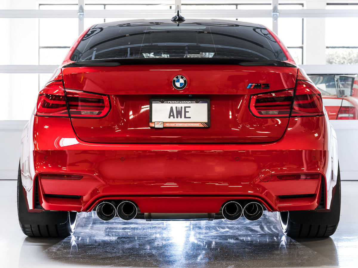 AWE SwitchPath™ Catback Exhaust for BMW F8X M3/M4 - Diamond Black image 2