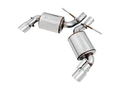 AWE Touring Edition Axle-back Exhaust for Gen6 Camaro SS / LT1 - Chrome Silver Tips (Dual Outlet) image 1