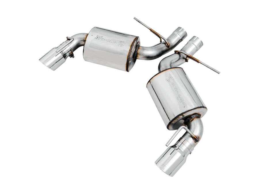 AWE Touring Edition Axle-back Exhaust for Gen6 Camaro SS / LT1 - Chrome Silver Tips (Dual Outlet) image 1