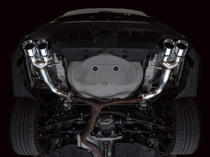 AWE Track Edition Axleback Exhaust for VB Subaru WRX - Chrome Silver Tips image 8