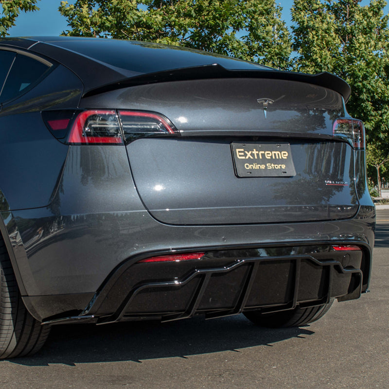 2020-24 Tesla Model Y Performance Rear Bumper Diffuser image 1