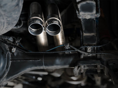 AWE 0FG Exhaust with BashGuard for 3rd Gen Tacoma - No Tips image 2