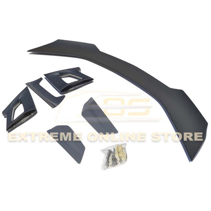 Blemished / Outlet - Camaro ZL1 1LE Conversion CARBON FIBER Rear Trunk Spoiler High Wing image 21