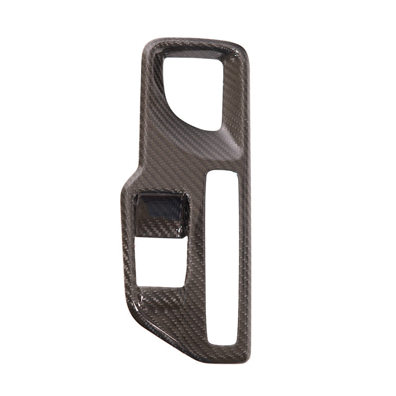 2020-Up Toyota Supra Carbon Fiber Center Gear Shift Box Cover image 2