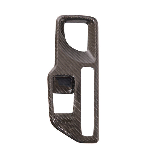 2020-Up Toyota Supra Carbon Fiber Center Gear Shift Box Cover image 2