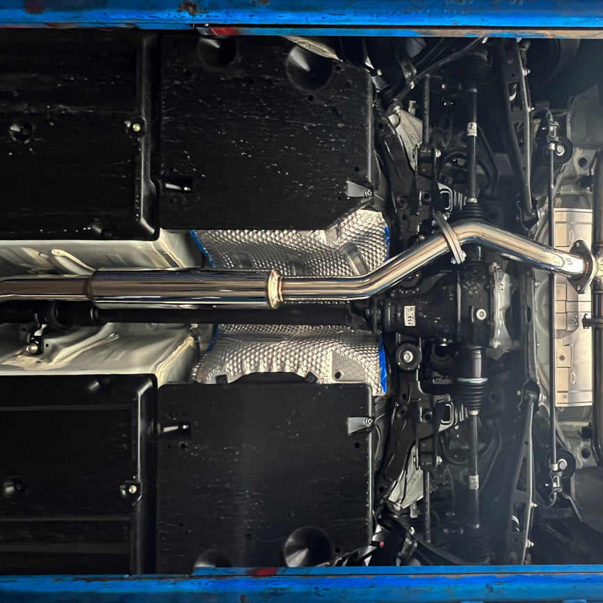 2022-Present Toyota GR86 Subaru BRZ Stainless Steel Resonated Mid Pipe Kit image 2