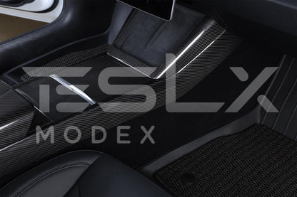 2024-Up Tesla Model 3, 2025-Up Model Y Carbon Fiber Interior Center Console Frame image 7