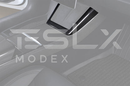 2024-Up Tesla Model 3, 2025-Up Model Y Carbon Fiber Interior Center Console Frame image 8