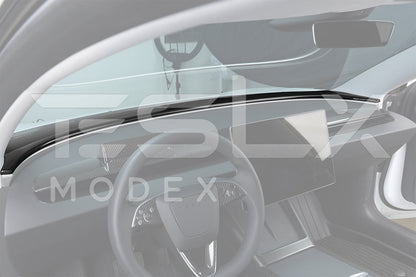 2017-Up Tesla Model 3 20-24 Y Carbon Fiber Interior Instrument Trim image 15