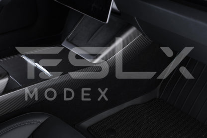 2024-Up Tesla Model 3, 2025-Up Model Y Carbon Fiber Interior Center Console Frame image 10