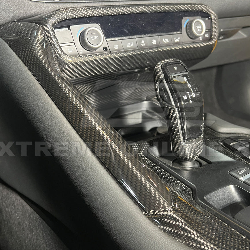2020-Up Toyota Supra Center Console Side Panel Cover image 6