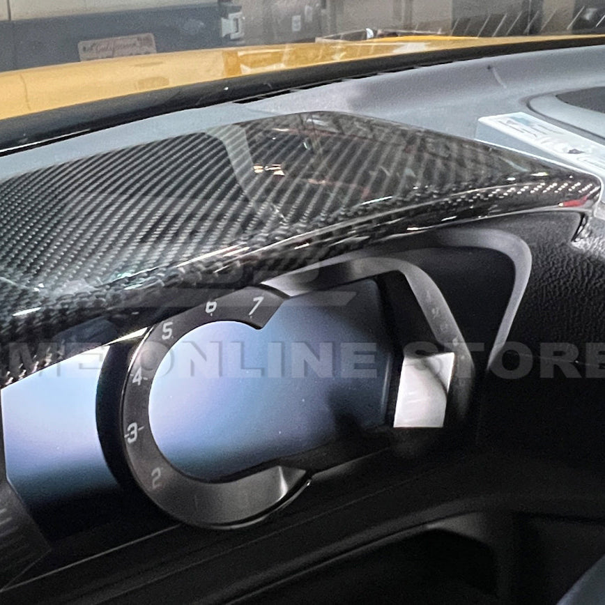 2020-Up Toyota Supra Upper Dashboard Instrument Panel Cover image 5