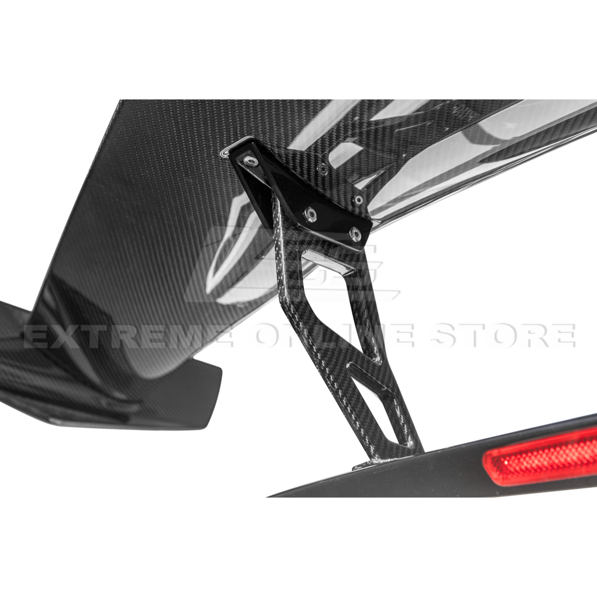 Corvette C7 ZR1 ZTK Conversion Rear Spoiler High Wing With Wing Riser image 30