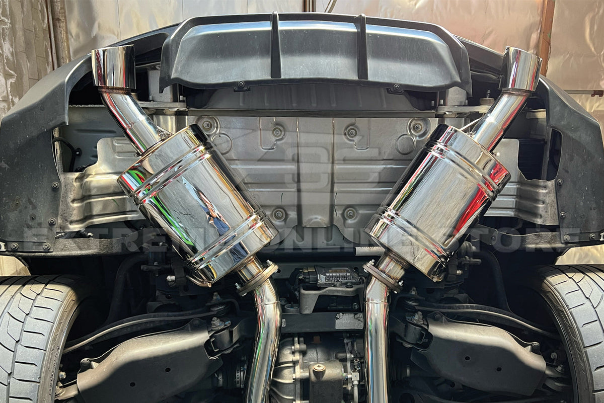 2016-PRESENT CHEVROLET CAMARO V8 COUPE DUAL TIPS CAT BACK EXHAUST image 15