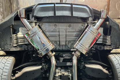 2016-PRESENT CHEVROLET CAMARO V8 COUPE DUAL TIPS CAT BACK EXHAUST image 15