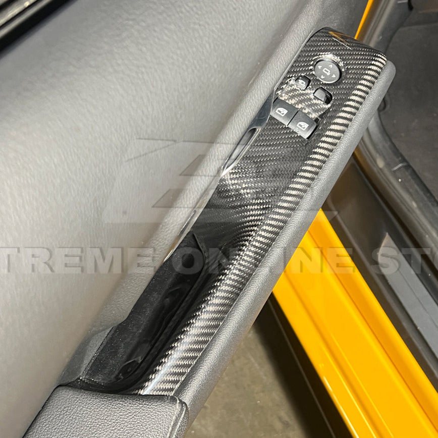 2020-Up Toyota Supra Carbon Fiber Side Door Panel Cover image 8