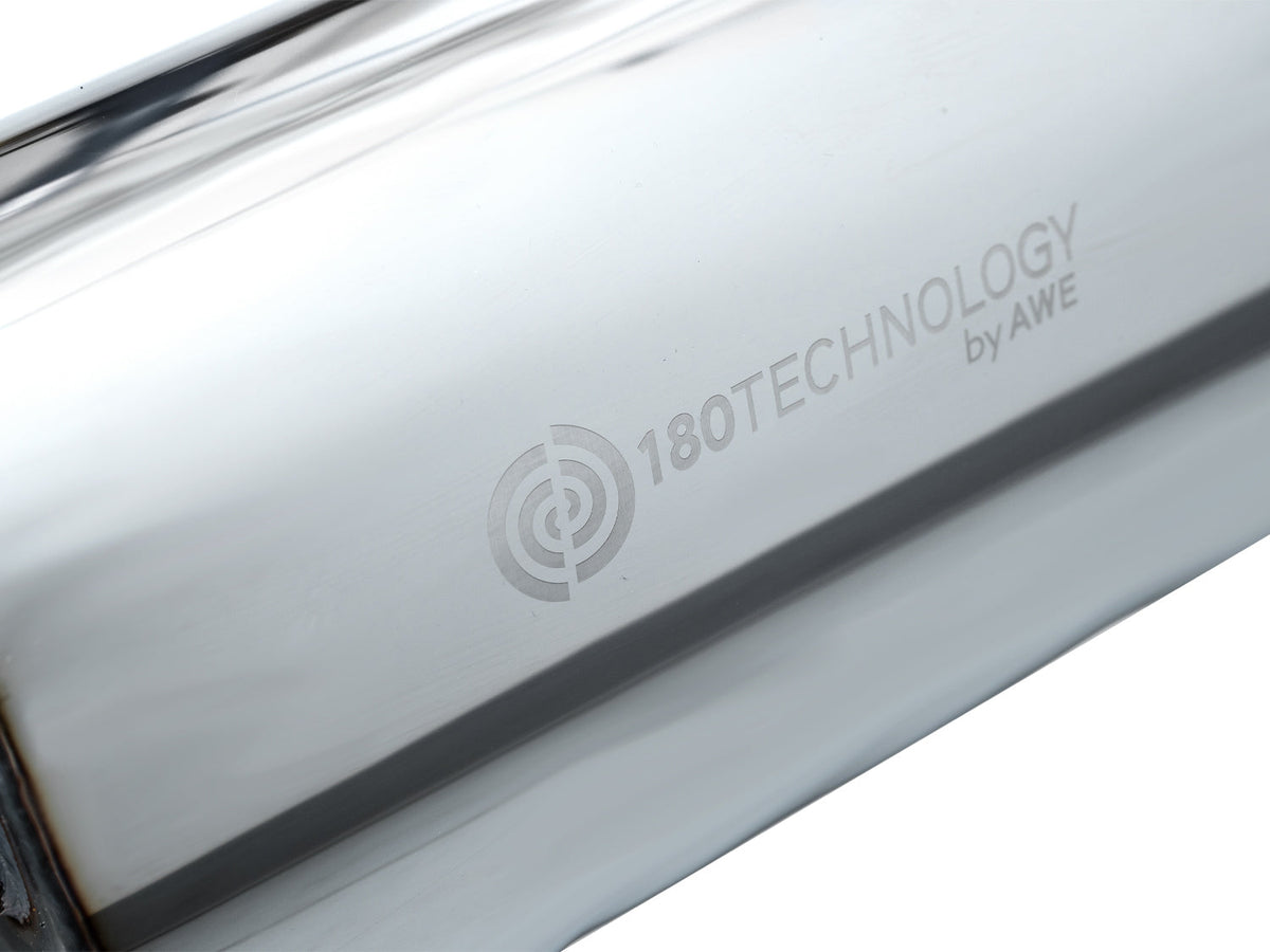 AWE Touring Edition Exhaust for GR Corolla - Diamond Black Tips image 21