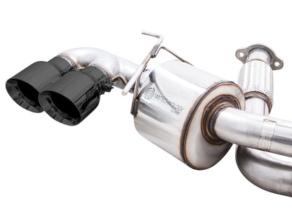AWE Touring Edition Exhaust for C8 Corvette -- Diamond Black Tips image 4