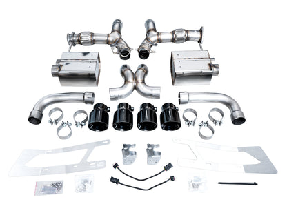 AWE SwitchPath Exhaust for C8 Corvette Z06 - Diamond Black Tips image 20