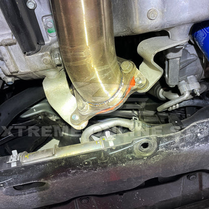 2017-21 Honda Civic 1.5T High Flow Cat / Catless Downpipe image 6