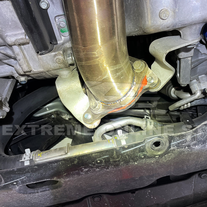 2017-21 Honda Civic 1.5T High Flow Cat / Catless Downpipe image 26