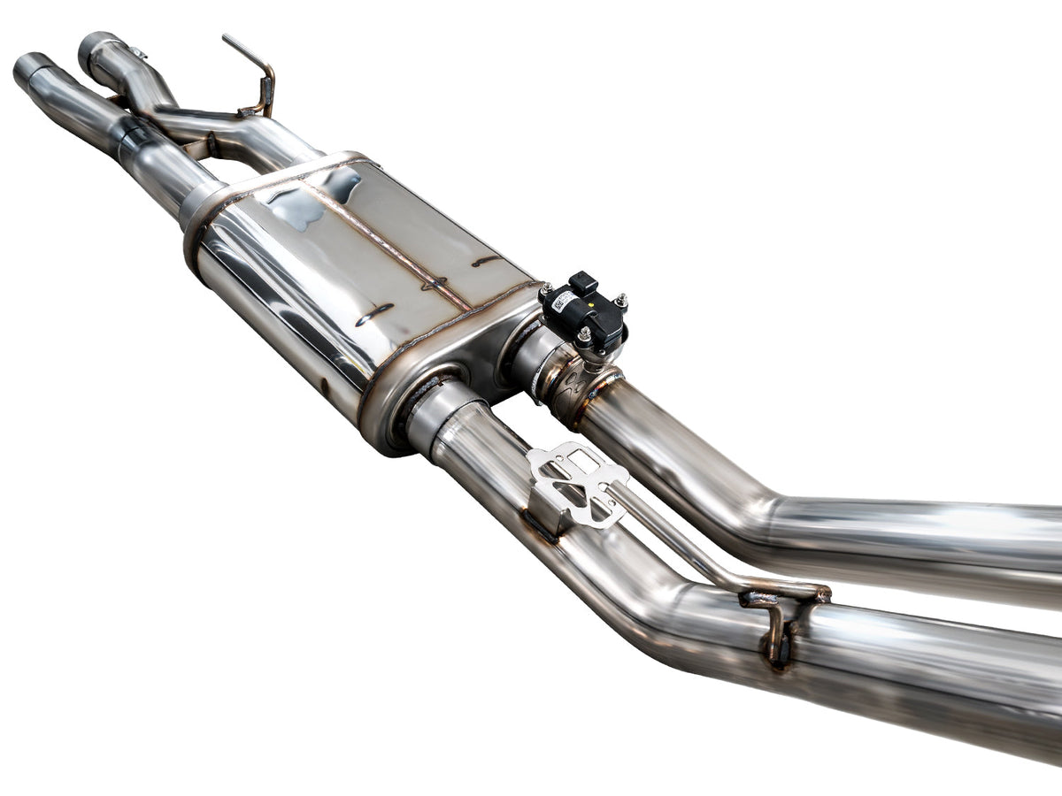 AWE SwitchPath™ Exhaust for Gen 3 Raptor - Diamond Black Tip image 12