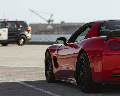Corvette C5 | ZR1 Style Side Skirts With Mudflaps image 3