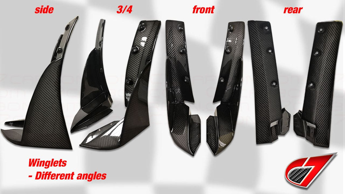 Corvette C7 Z06 / GS | C7.R Style Front Splitter image 8