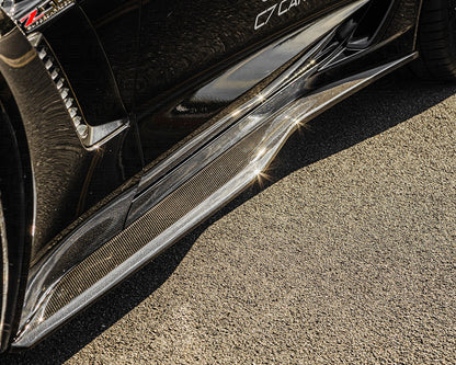 Corvette C7 | Z06 / Z07 OEM Style Side Skirt Set Rocker Panels image 4