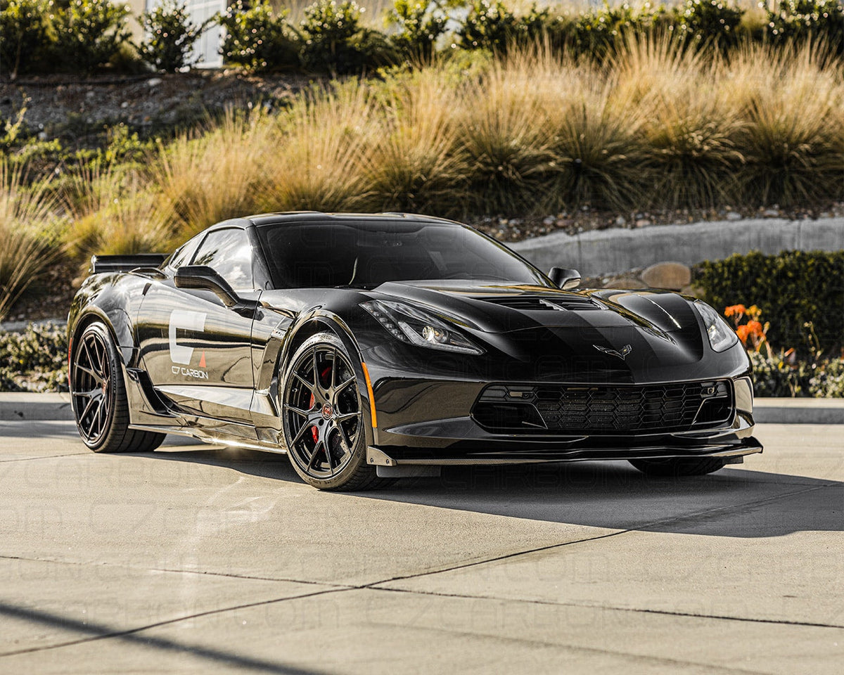Corvette C7 | Z06 / Z07 OEM Style Side Skirt Set Rocker Panels image 6