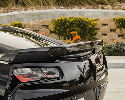 Corvette C7 Z06 / Z51 | Z06 Stage-2 Rear Spoiler Extensions image 1