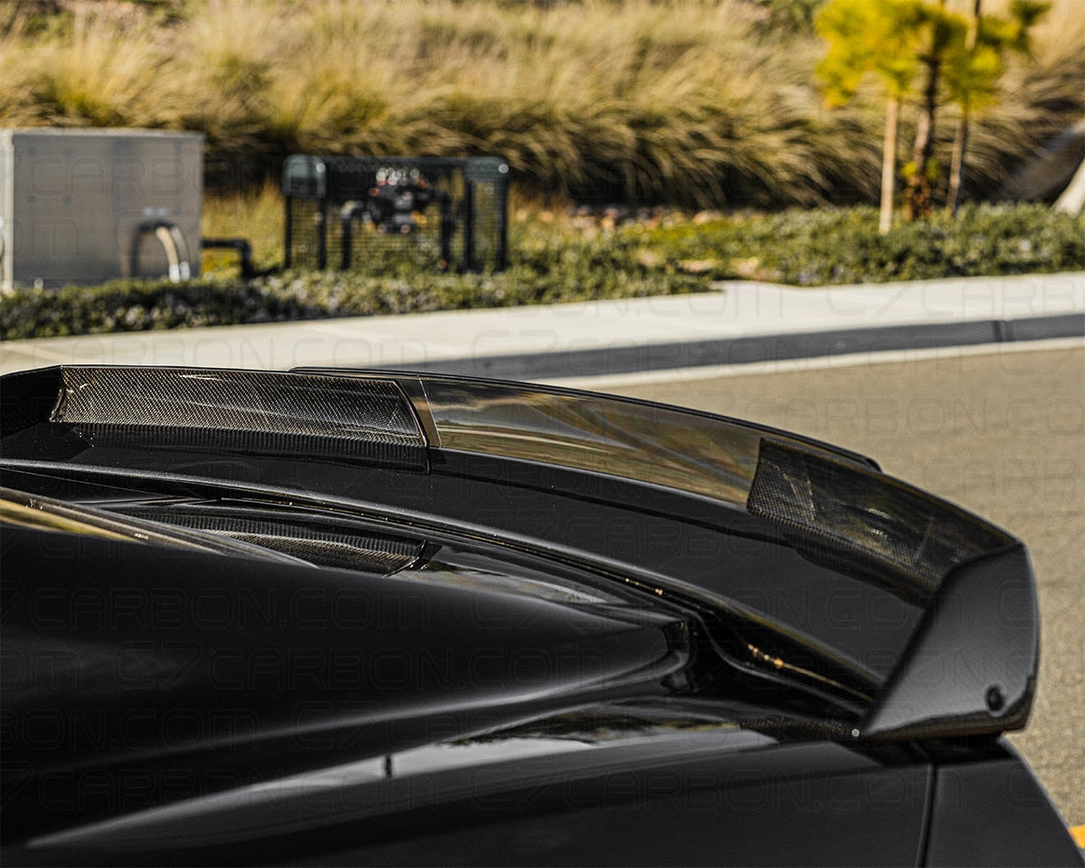 Corvette C7 Z06 / Z51 | Z06 Stage-2 Rear Spoiler Extensions image 4