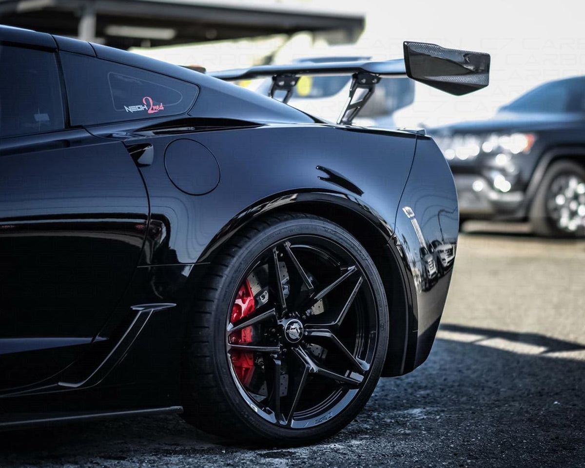 Corvette C7 Z06 / GS | ZR1 ZTK Rear Wing image 6