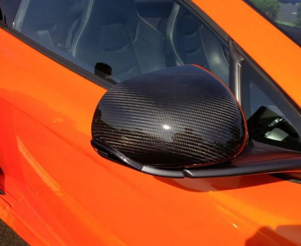 Carbon Fiber Outer Mirror Housings - McLaren 650S 2014+