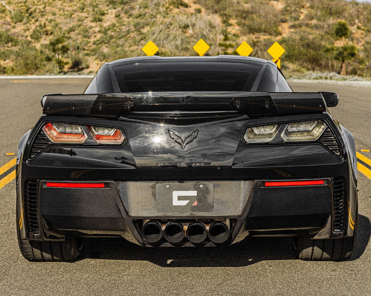 Corvette C7 | OEM Style Rear Diffuser With Exhaust Shield image 4