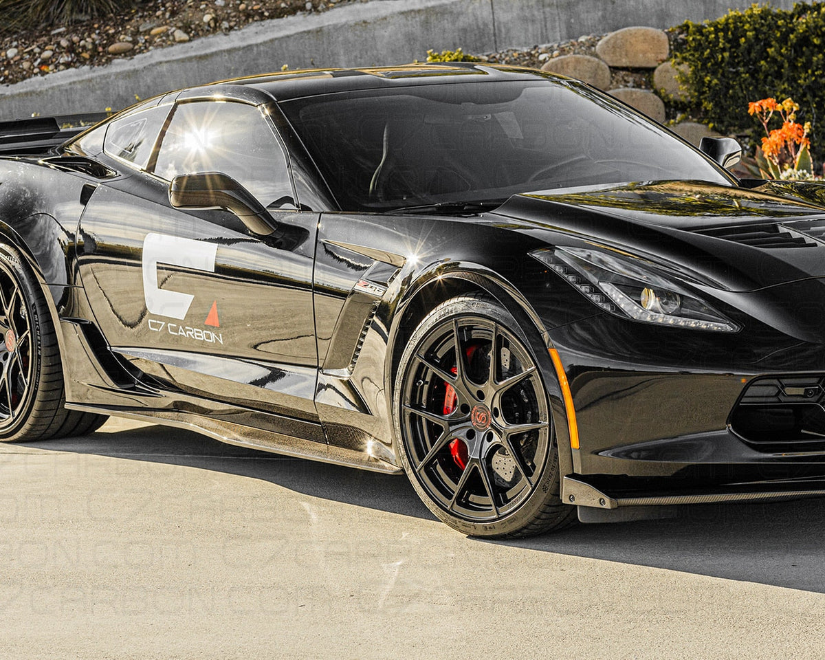 Corvette C7 | Z06 / GS Front Fender Spats Moldings image 5