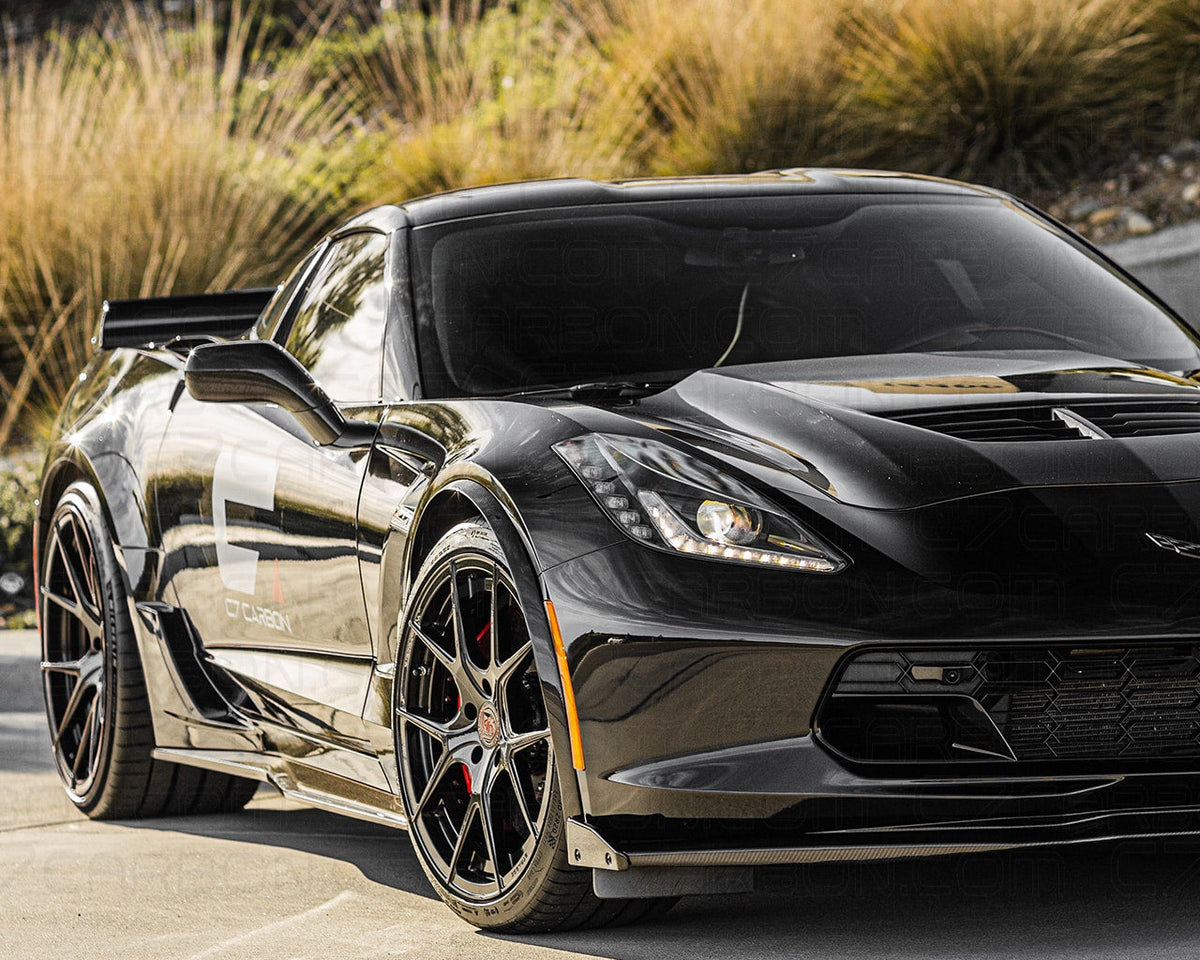 Corvette C7 | Z06 / GS Front Fender Spats Moldings image 4