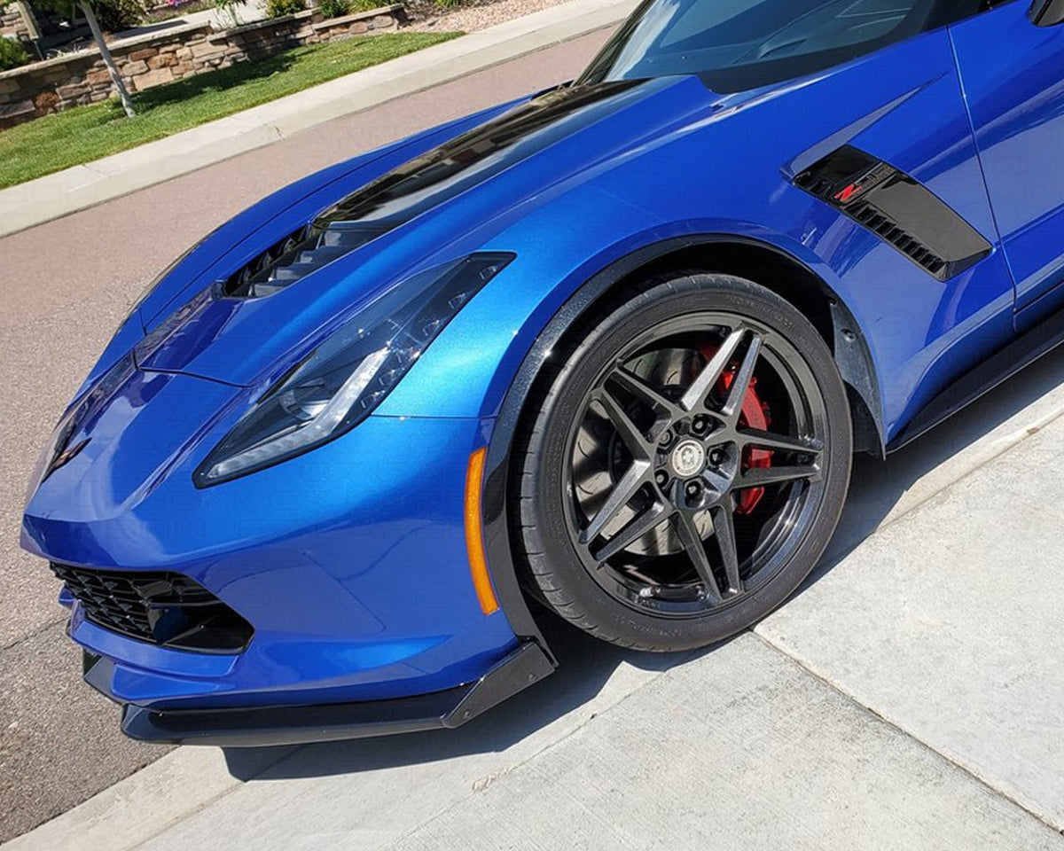 Corvette C7 | Z06 / GS Front Fender Spats Moldings image 9