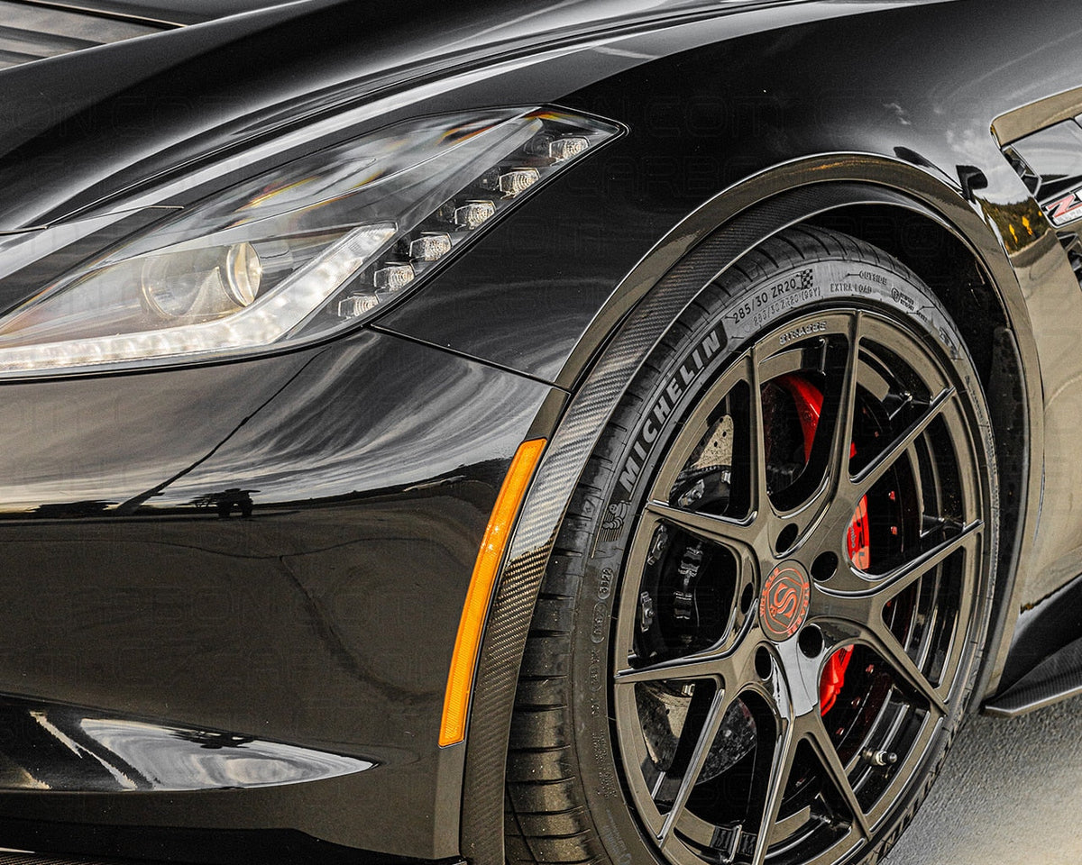Corvette C7 | Z06 / GS Front Fender Spats Moldings image 2