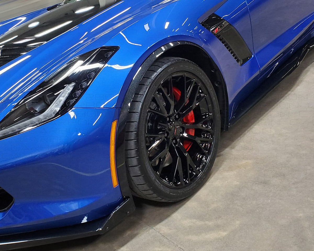 Corvette C7 | Z06 / GS Front Fender Spats Moldings image 7