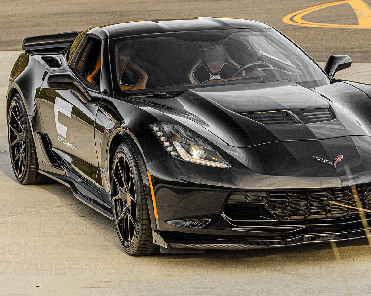 Corvette C7 | Z06 / GS Front Fender Spats Moldings image 3