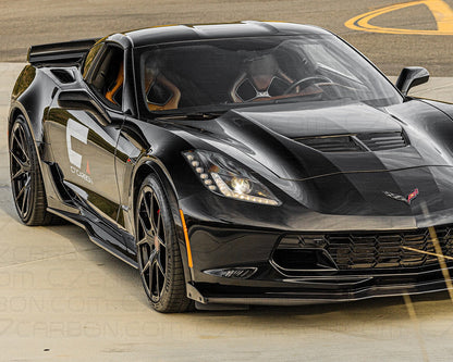 Corvette C7 | Z06 / GS Front Fender Spats Moldings image 3