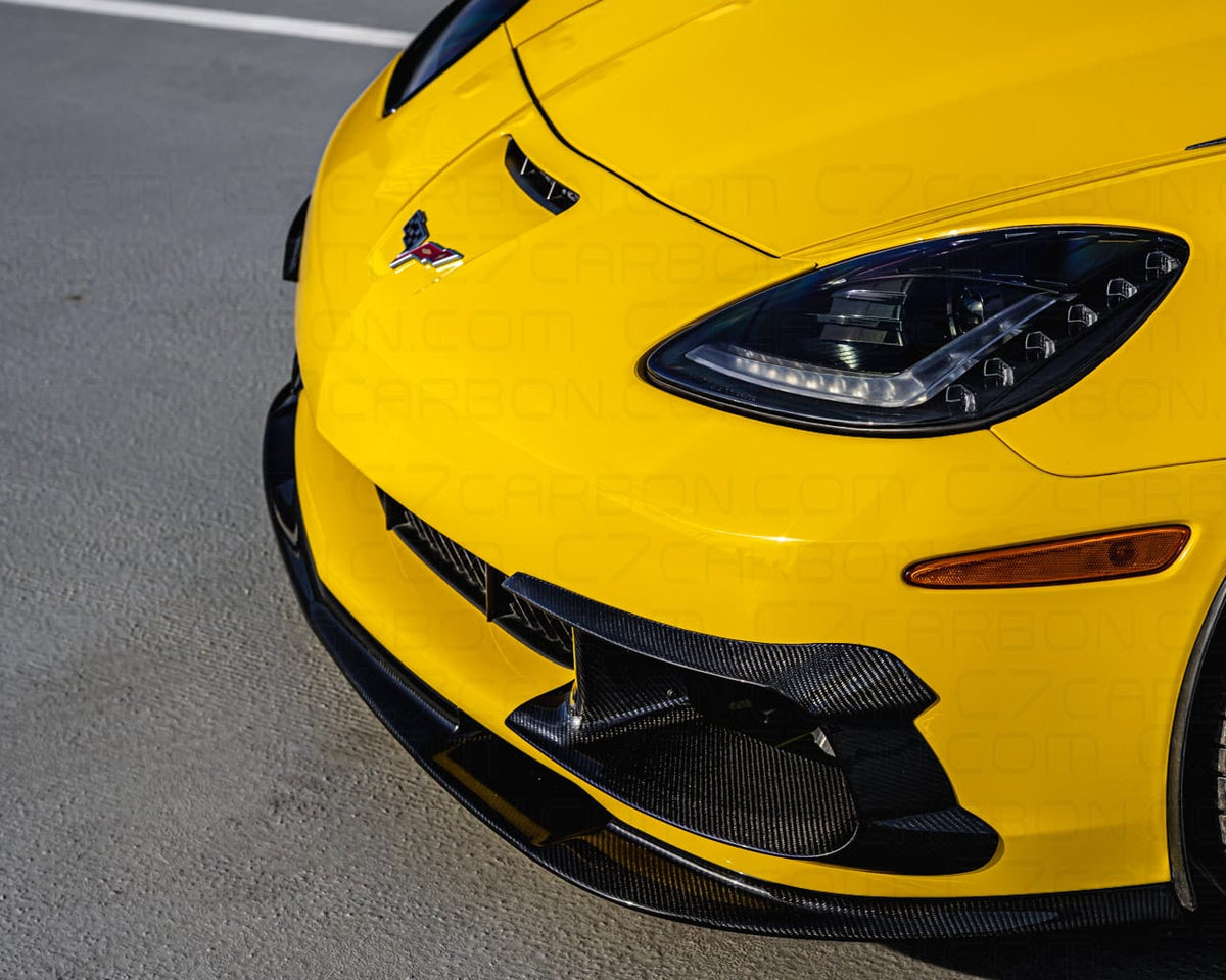 Corvette C6Z [Z06/GS/ZR1] | ZR1 Front Splitter image 3