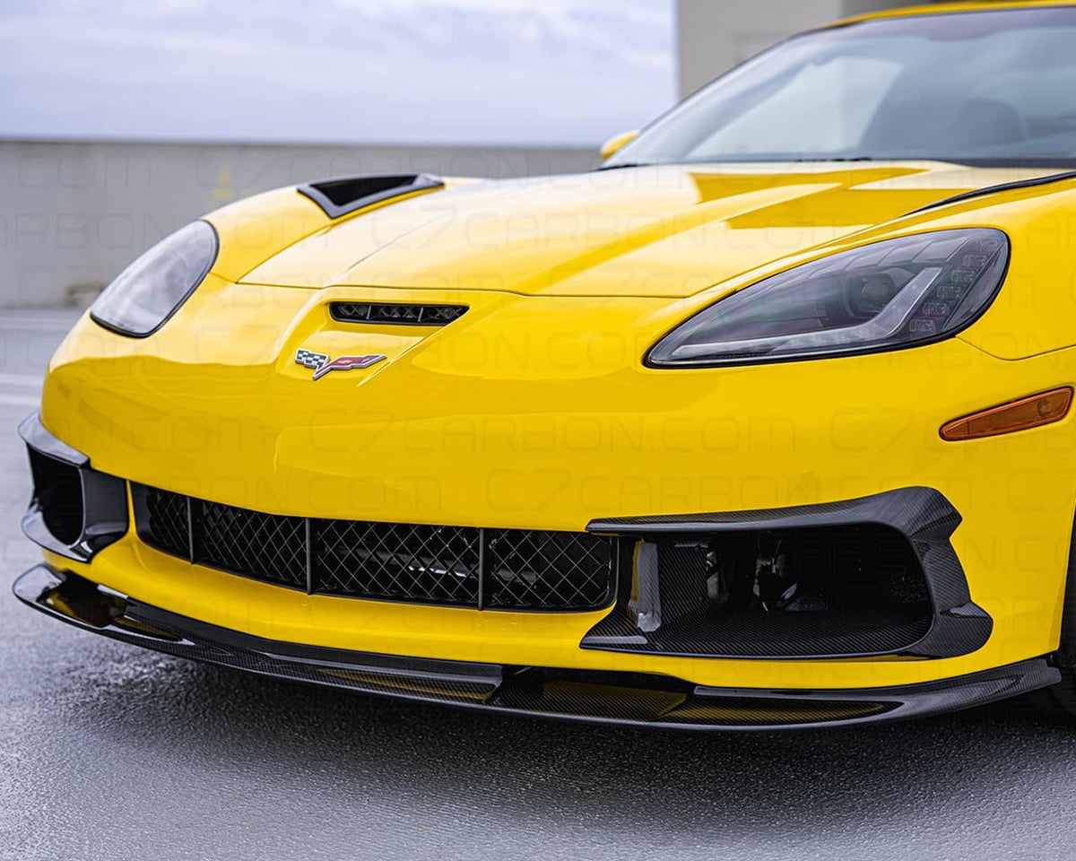 Corvette C6Z [Z06/GS/ZR1] | ZR1 Front Splitter image 2