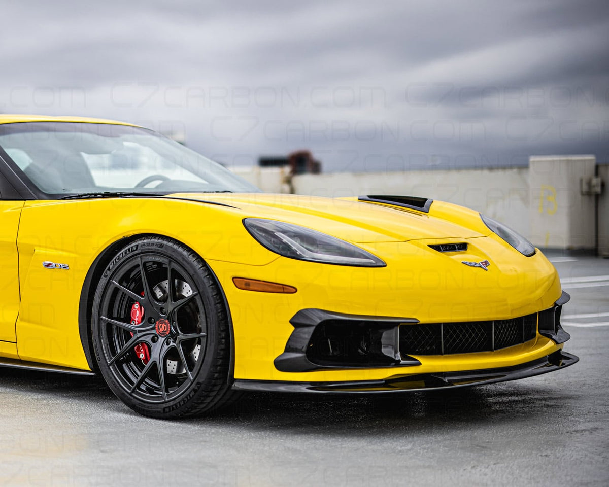 Corvette C6Z [Z06/GS/ZR1] | ZR1 Front Splitter image 9